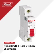 BOOM Himel MCB 1 Pole C 4.5kA 25 a