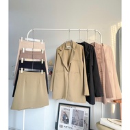 LILY Work Set Clothes Evening Dress Women's Suit 2-Piece