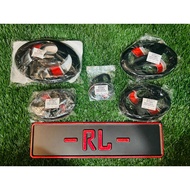 Perodua front rear steering logo emblem logo bezza Axia Myvi Ativa alza aruz cover bodykit body kit 