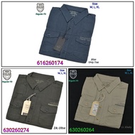 KEMEJA Police Denim Industry Men's Casual Shirt 60264 60274 60174 Short Sleeve