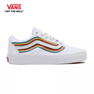 VANS Old Skool - (Pride) white/true white รองเท้า ผ้าใบ VANS ชาย หญิง