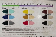 ❈ ✷ ๑ Boysen latex color paint 1/4 Liter