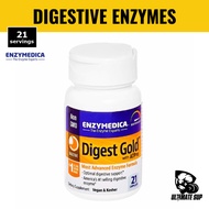 Enzymedica, Digest Gold with ATPro, Digestive Enzyme, Gluten Free, Vegan,  21-120 Capsules
