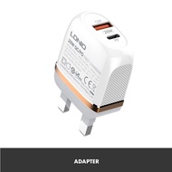 LDNIO A2316C USB Port Charger - 1 Year Warranty - QC 3.0 Output / PD Output