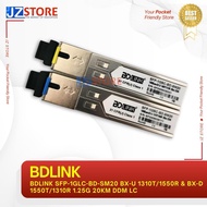 BDLINK SFP-1GLC-BD-SM20 BX-U 1310T/1550R & BX-D 1550T/1310R 1.25G 20KM DDM LC