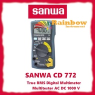 Sanwa CD 772 TRUE RMS DIGITAL MULTIMETER CD772 MULTITESTER METER