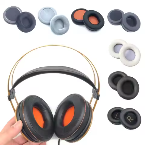 Replacement Earpads for AKG K52 K72 K92 K240 K242 Headphones Earmuff Headband Sleeve Ear Cushion Cov