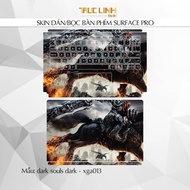 Surface Pro key skin set 3, 4, 5, 6, 7, 8, 9, X, Go... dark souls dark model - xga013