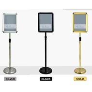 A3 / A4 Poster stand | Menu display stand | Single side Display Stand | Light Weight Poster Stand