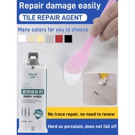 Tile Repair Paste Glaze, Pit, Crack, and more, with Epoxy Glaze and Adhesive for Tiles