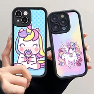 H-44 Cute Unicorn Casing for VIVO Y27 Y27s Y28s Y02t Y28 V9 Y16 Y19 Y02a Y02 Y22 Y19S Y22s