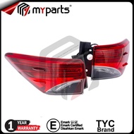 TYC Toyota Fortuner AN150 AN160 2014-2020 Outer (LED) Tail Lamp Light Lampu Belakang Left/Right