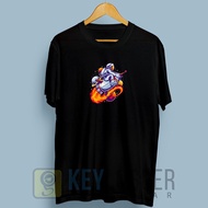 Space X Space Rocket 13 a4 Astronaut Moon T-Shirt
