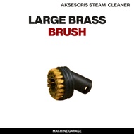 Large Brass Brush Steam Cleaner Nozzle