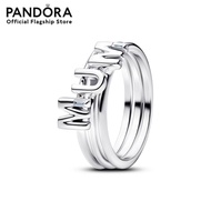 Pandora MUM Letters Splittable Ring