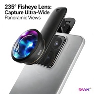SANYK Professional grade 235 ° fisheye lens for mobile phones 4K high-definition picture quality uni