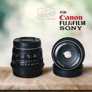 SONY FUJIFILM 7-ARTISANS 25MM F1.8 FIXED LENS FOR CANON MIRRORLESS FUJIFILMsony WITH CHAMPION BOKEH 