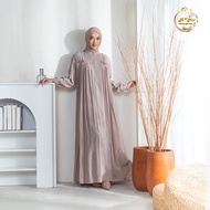 Jubah muslimah gamis dress/ Tunik Blouse kekini/ Diora Maxi  Wanita Dres Jumbo Mewah Cantik/Pakaian muslim wanita/ By AM