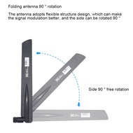2 Pcs  4G 5G Antenna 600-6000MHz 18DBi Gain SMA Male for Wireless Network Card Wifi Router High Sign