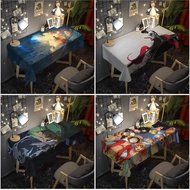 Japanese Anime One Piece Luffy Tablecloth Household Tablecloth Coffee Table Mat Student Dormitory Desk Cloth Dustproof