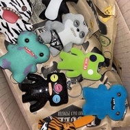 新品现货FUGGLER正版萌牙怪兽盲袋放克牙宝包包挂件玩偶潮玩钥匙扣盲盒FUGGLER Genuine Teeth Monster Blind Bag20250928