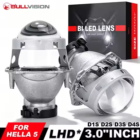 3.0 Inch HID Headlight Projector Lens Hella 3R G5 D1S D2S D3S D4S Low Beam Single xenon Lenses Light