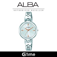 [Official Warranty] Alba AH8333X AH8333X1 Women's Analog Quartz Silver Stainless Steel Strap Watch
