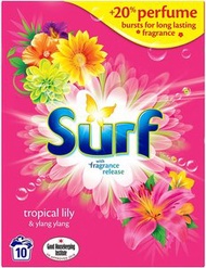 Surf - Surf Laundry Powder Tropical Lily and Ylang Ylang 500g,SURF洗衣粉熱帶百合和依蘭500g (PERSIL,TIDE,DOWNY 以外的選擇)
