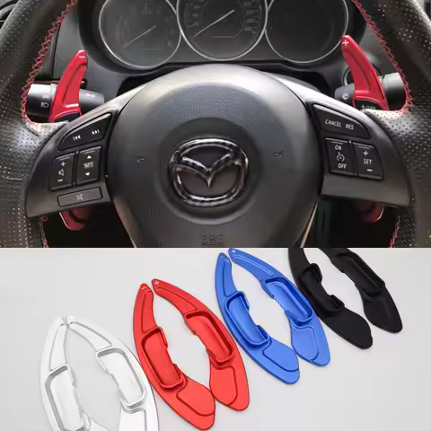 Paddle Shifter For Mazda 2 DL 3 BM BN Mazda 6 GJ Atenza CX-3 DK CX-5 KF CX9 TC Car Steering Wheel DS