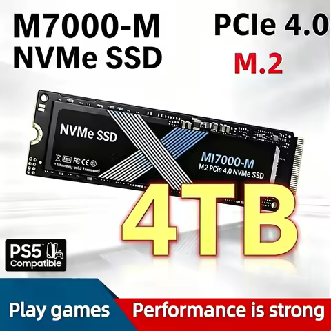 MI7000-M SSD PCIe Gen4 NVMe M 2 SSD 1TB 2TB 4TB High Speed Gaming Storage Fit PS5 Laptop PC OEM Orig