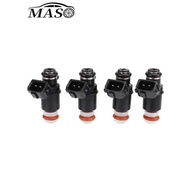 4pcs Fuel Injectors Car Engine Parts 16450-PLC-003 for Honda Civic VII ES7 1.4L 2001-2005 Auto Adapt