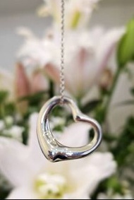 Tiffany Open Heart 心型墜飾項鍊