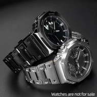 Premium Stainless Steel Watch Band Metal Octagon Bracelet Replacement Watch Strap for Casio G-SHOCK 