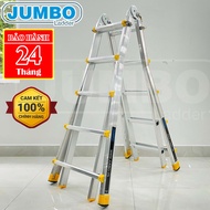 Thang nhôm gấp trượt chữ A 25m JUMBO A405 duỗi thẳng tối đa: 510m