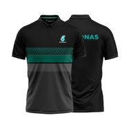 PETRONAS Waldfort Cotton Polo Shirt - Black