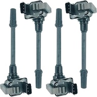 Set of 4 Ignition Coil Pack Compatible With Mitsubishi Space Wagon Runner 2.4 GDI L4 1998-2004 4G64 