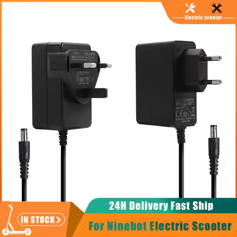 25.2V 1A Charger for Ninebot by Segway Zing E8 E10 E12 C8 C9 C10 C20 Kick Scooter AC/DC Kids Power S