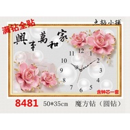 ready stock 5D daimond painting full -tranh đính đá