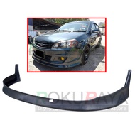 Proton Saga FL FLX SV SE PLUS (2008 2011) MIVEC Style Front Skirt Bumper Lower Lip Spoiler PU Raw Ma