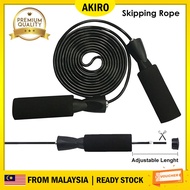 AKIRO Cardio Burn Fat Speed Jump Rope 02 with Bearing Skipping Ropes Home Gym Fitness Indoor Exercis