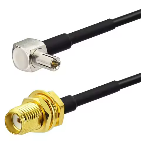 4G Antenna SMA Female To TS9 Male Adapter Cable 15Cm 4PCS For External Antenna Router Huawei E5372 E