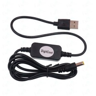 DigitCont - USB 5V至DC 12V電源線 1.2米/適配器/增壓轉換器線/USB升壓轉換器電線/DC 5V to DC 12V電線，適用於Bose SoundLink Mini 1系列