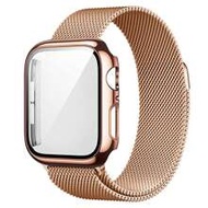 Compatible With Apple Watch Bands And Cases. Soft And Breathable Loop-Style Adjustable Metal Band Wi