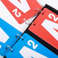 Egg Competition Dedicated Score Card Playing Card Scorer Two-Color Counting Score Card Activity Refe