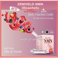 NMN Powder Mix & Drink 30 Sachet x 2g anti aging energy NAD + Boost Zemvelo