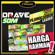 KFT DRAVE 100% Fluorocarbon Leader Advance Ultra Knot Leader Lines Fluorocarbon