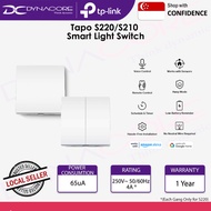 TP-Link Tapo S210 / S220 Smart Light Switch, 1-Gang / 2-Gang 1-Way