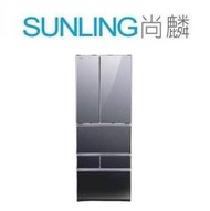 SUNLING尚麟 TOSHIBA東芝 601L 一級變頻 六門冰箱 GR-ZP600TFW 抗菌脫臭 觸控門 歡迎來電