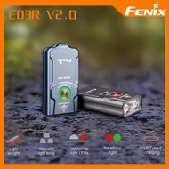 Fenix E03R v2.0 Flashlight Keychain Torch Light Rechargeable Pocket Light (500 Lumens)
