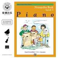 AUTHORIZED DISTRIBUTOR - ALFRED MUSIC - ALFRED BASIC PIANO LIBRARY: NOTESPELLER BOOK 3